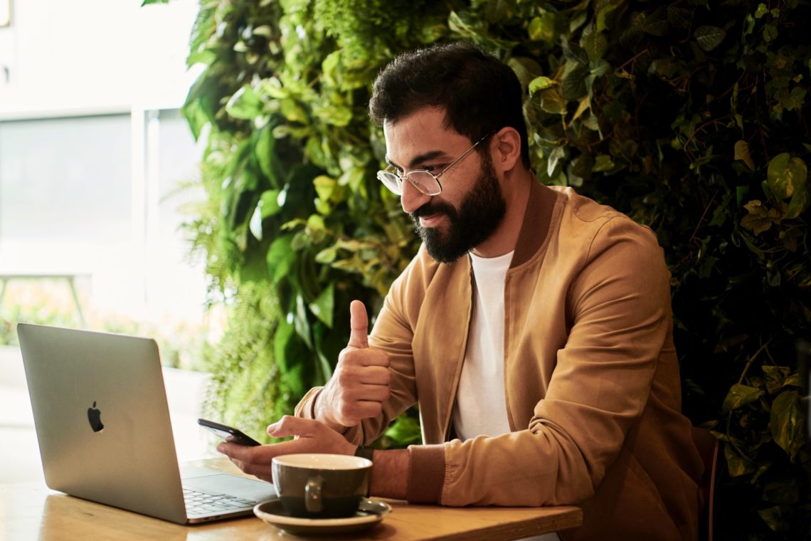 Person engages in salary negotiations on a zoom call.