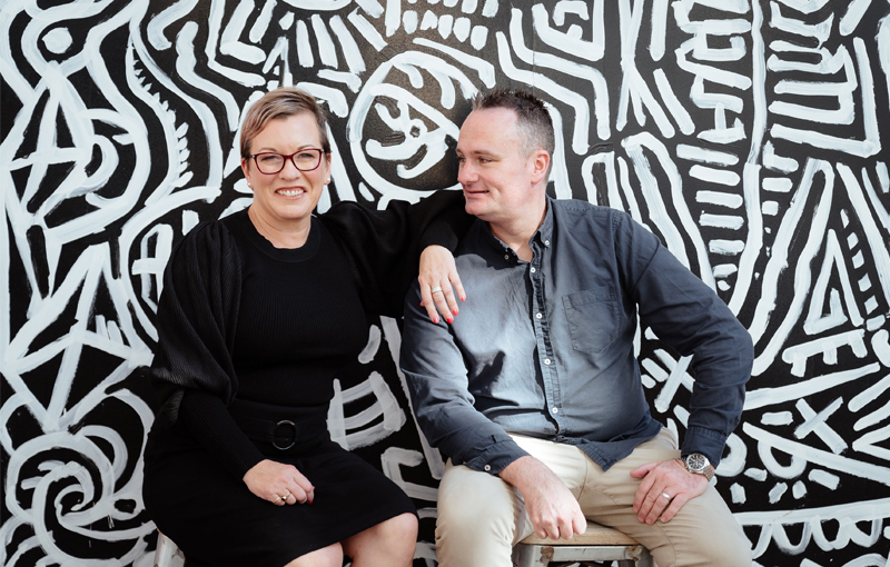 Clare Ferguson and Simon Rutten finding the right people