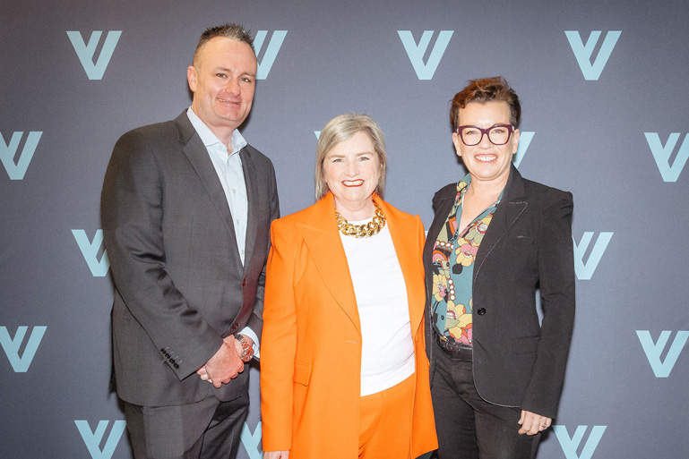 Simon Rutten, Donna McGeorge and Clare Ferguson