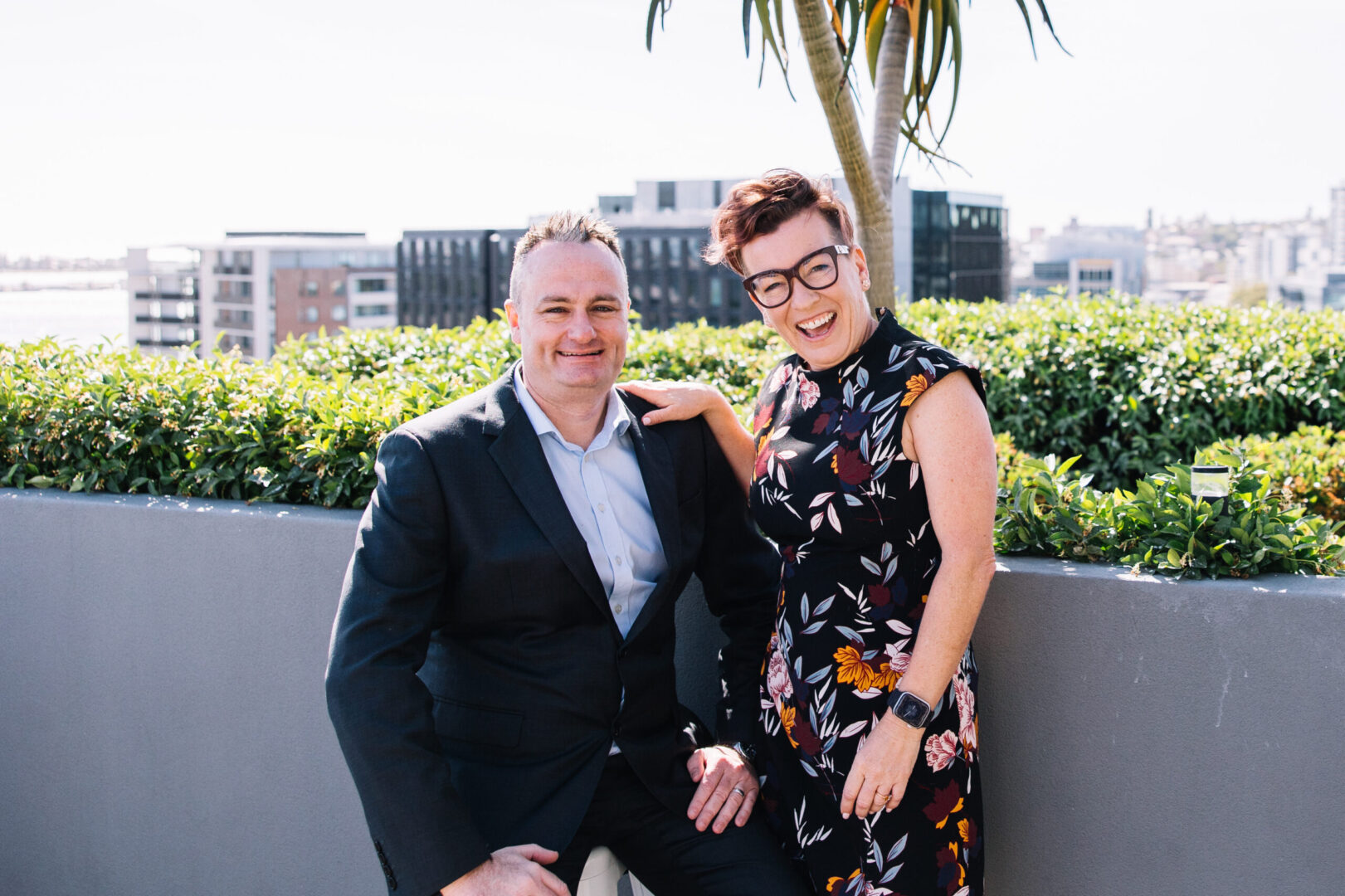 Verve Partners CEO and Executive Director. Clare Ferguson and Simon Rutten